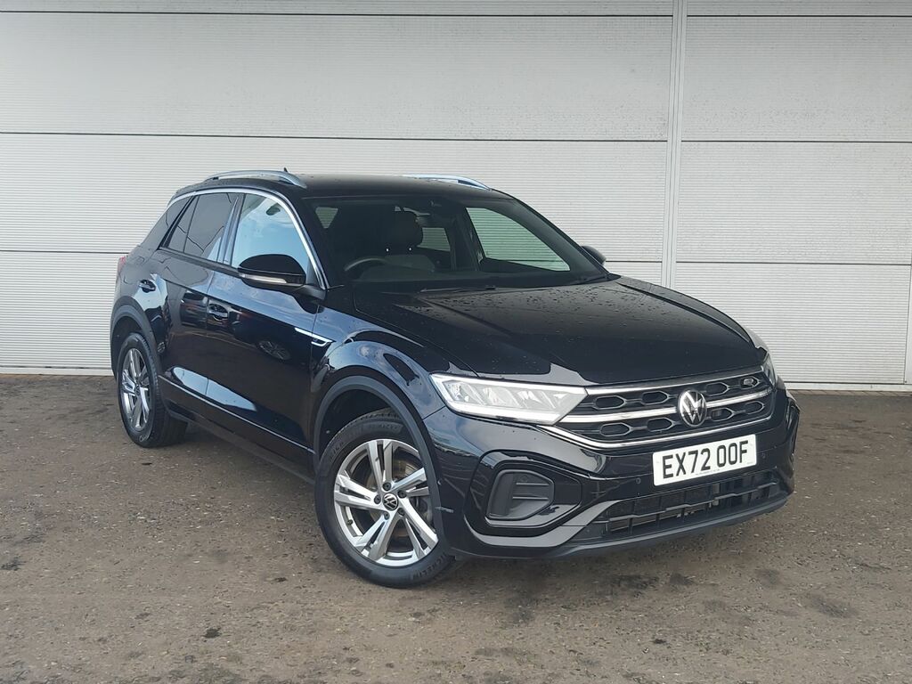 Volkswagen T-Roc 1.5 Tsi R Line 150 Bhp Dsg Black
