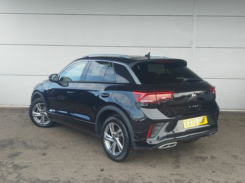Volkswagen T-Roc 1.5 Tsi R Line 150 Bhp Dsg EX72OOF Black #5