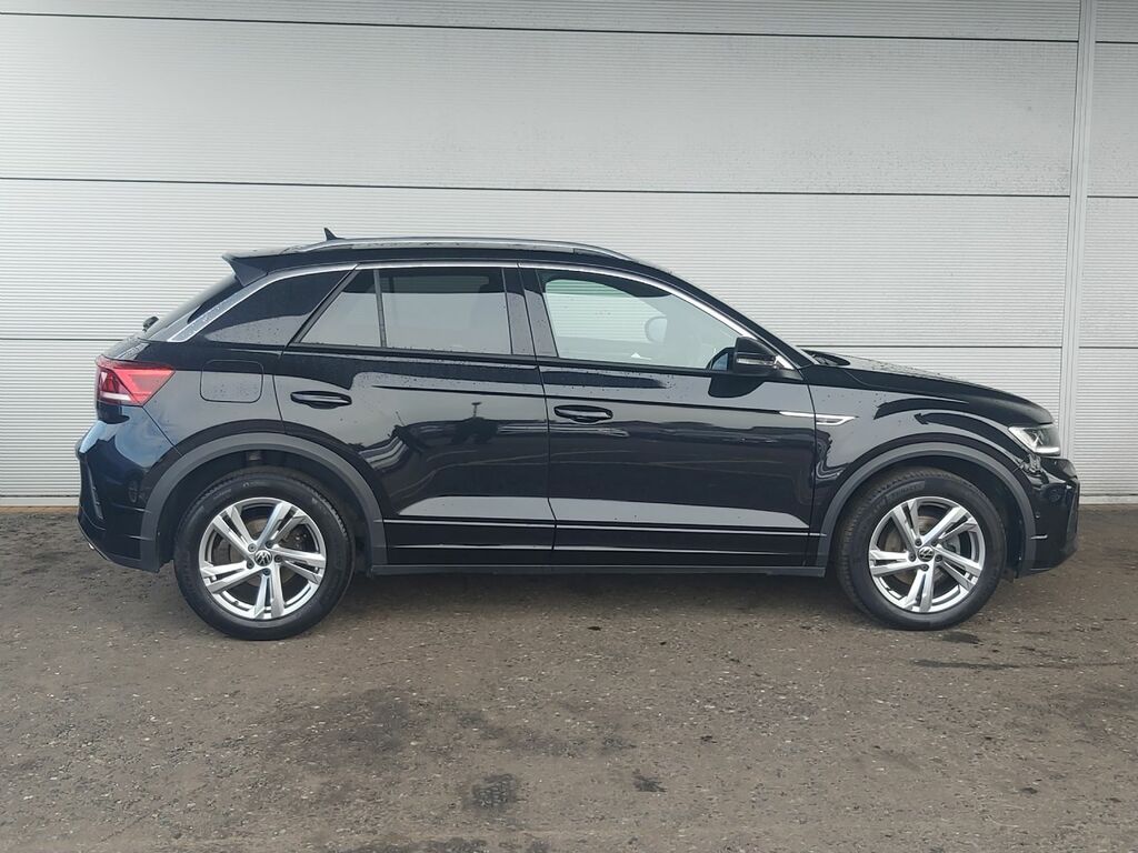 Volkswagen T-Roc 1.5 Tsi R Line 150 Bhp Dsg EX72OOF Black #3