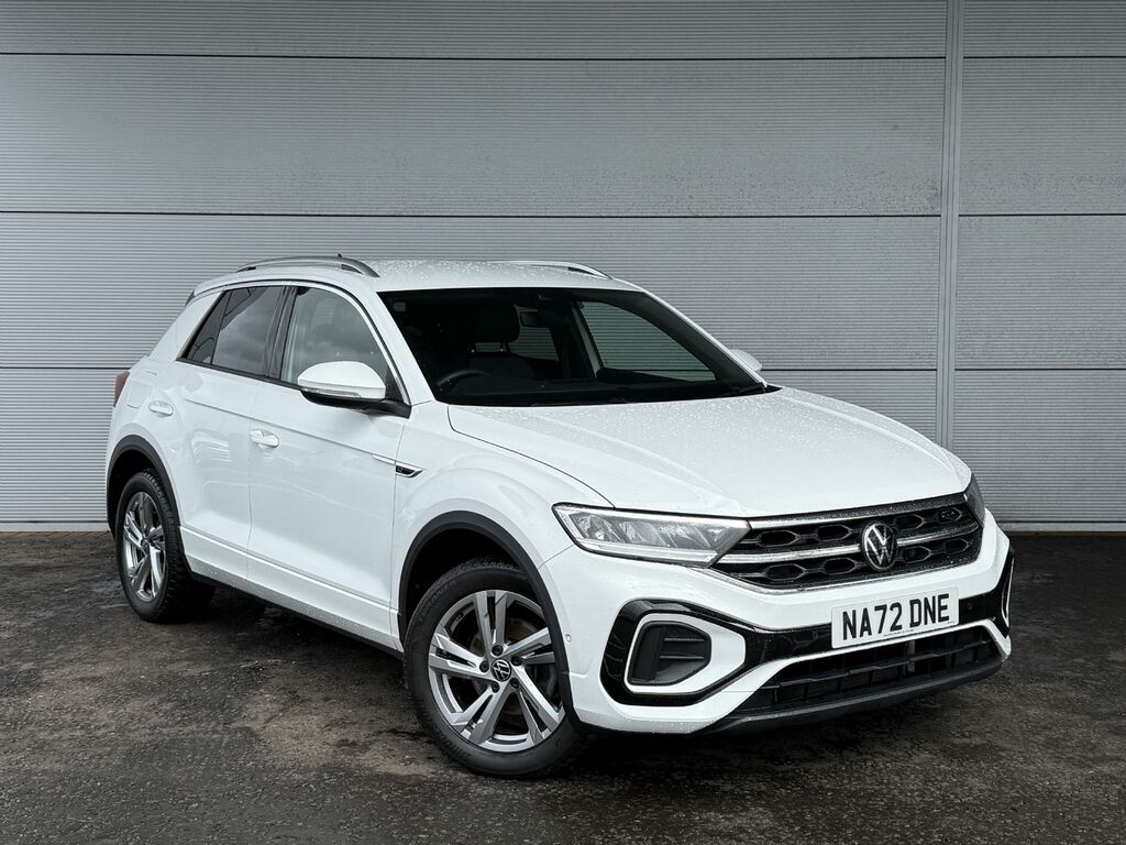 Volkswagen T-Roc 1.5 Tsi R Line 150 Bhp White