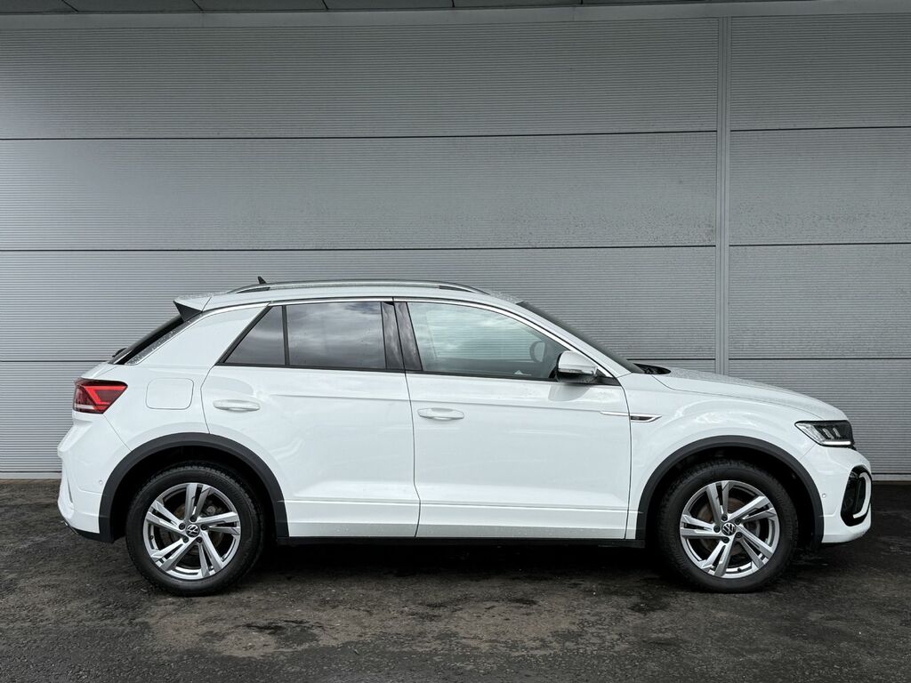 Volkswagen T-Roc 1.5 Tsi R Line 150 Bhp NA72DNE White #3