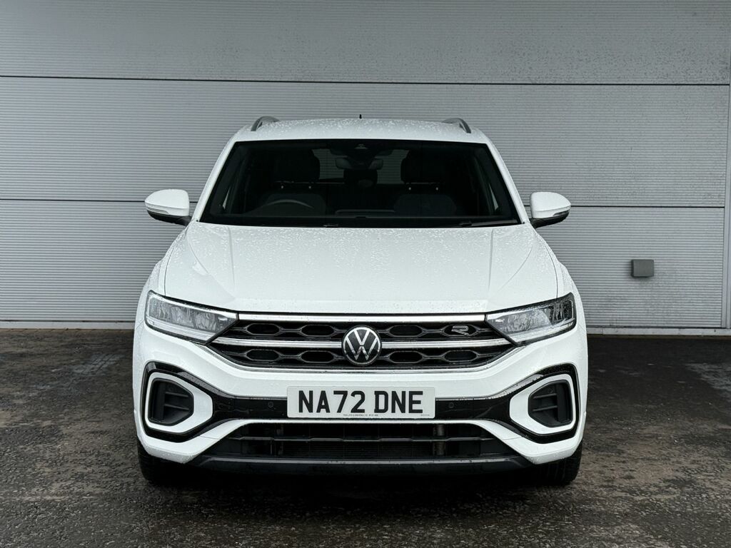 Volkswagen T-Roc 1.5 Tsi R Line 150 Bhp NA72DNE White #2