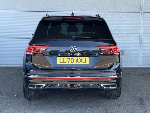 Volkswagen Tiguan 2.0 Tdi R Line 150 Bhp 4M Dsg LL70AXJ Black #4