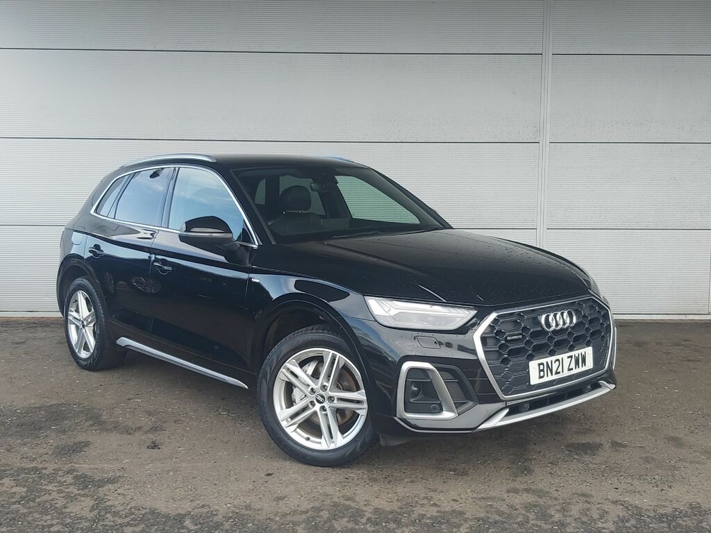 Audi Q5 2.0 Tdi S-line Quattro Mhev 150 Bhp S-tronic Black