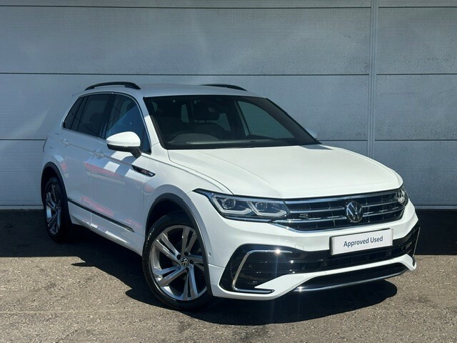 Volkswagen Tiguan 2.0 Tdi R Line Edition 150 Bhp Dsg White