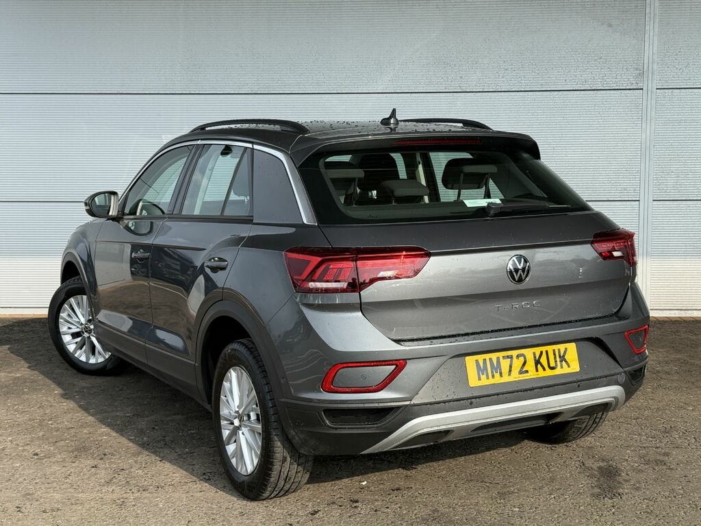Volkswagen T-Roc 1.0 Tsi Life 110 Bhp MM72KUK Grey #5