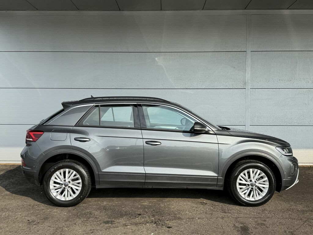 Volkswagen T-Roc 1.0 Tsi Life 110 Bhp MM72KUK Grey #3