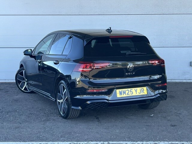 Volkswagen Golf 1.5 Etsi R Line 150 Bhp Dsg WM25YJR Black #5
