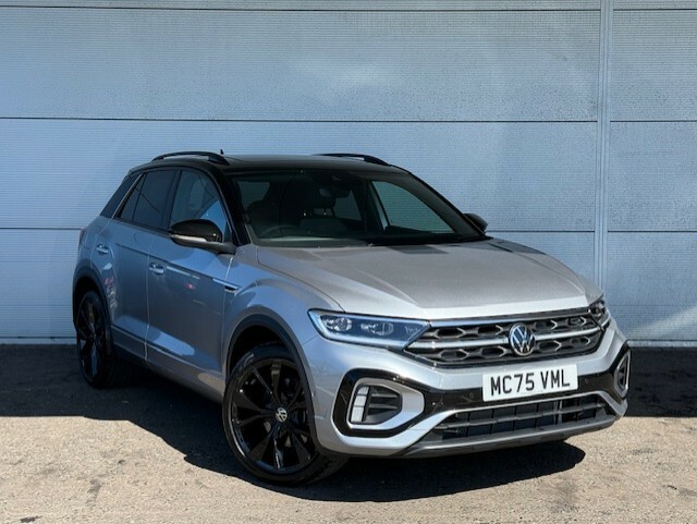 Volkswagen T-Roc 1.5 Tsi Black Edition Plus 150 Bhp Silver