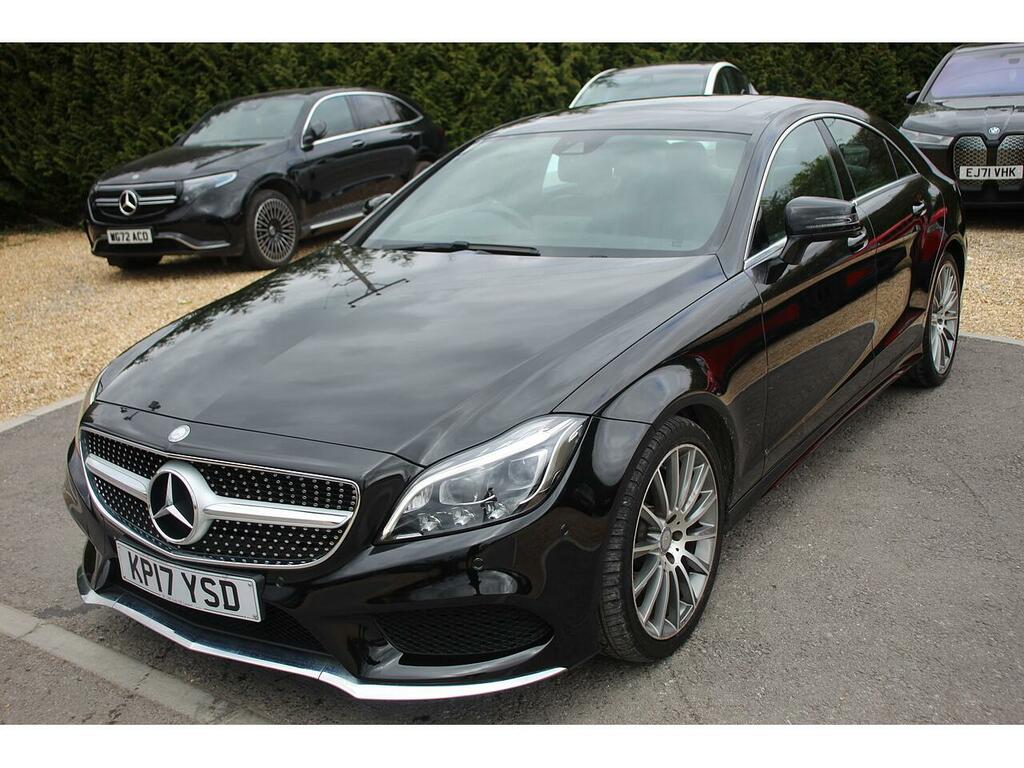 Mercedes-Benz CLS Saloon KP17YSD Black #3