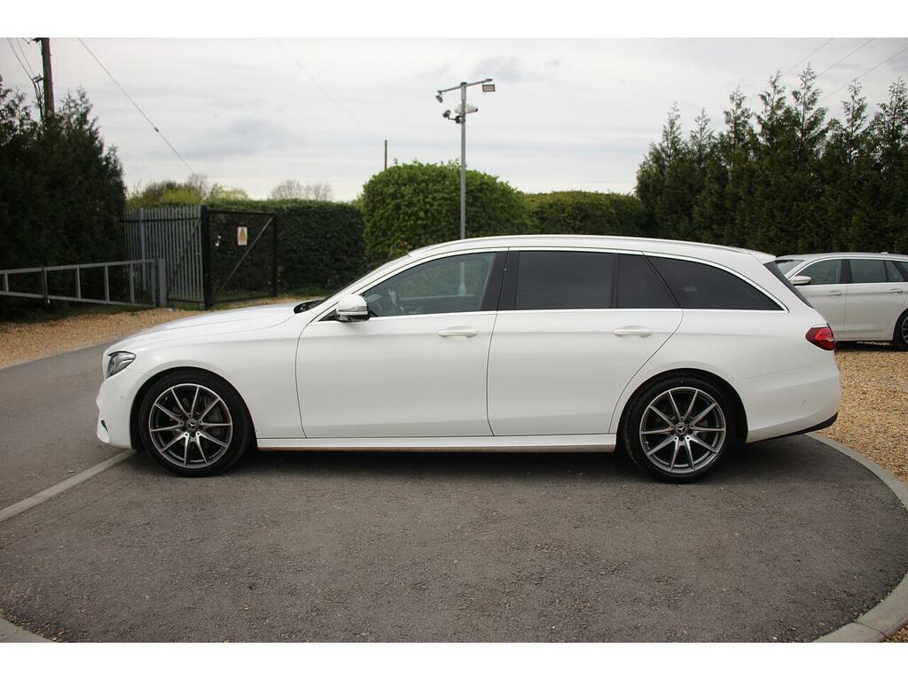 Mercedes-Benz E Class Estate WF69WMX White #3