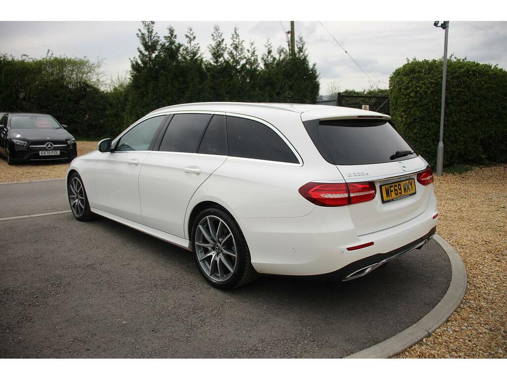 Mercedes-Benz E Class Estate WF69WMX White #4