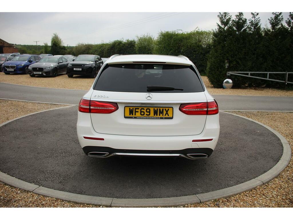 Mercedes-Benz E Class Estate WF69WMX White #5