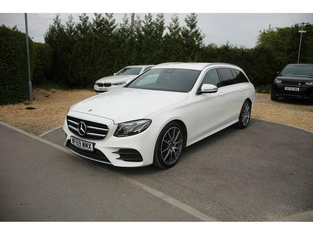 Mercedes-Benz E Class Estate WF69WMX White #2