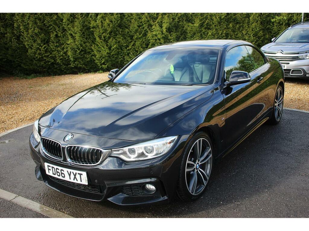 BMW 4 Series Convertible FD66YXT Blue #3