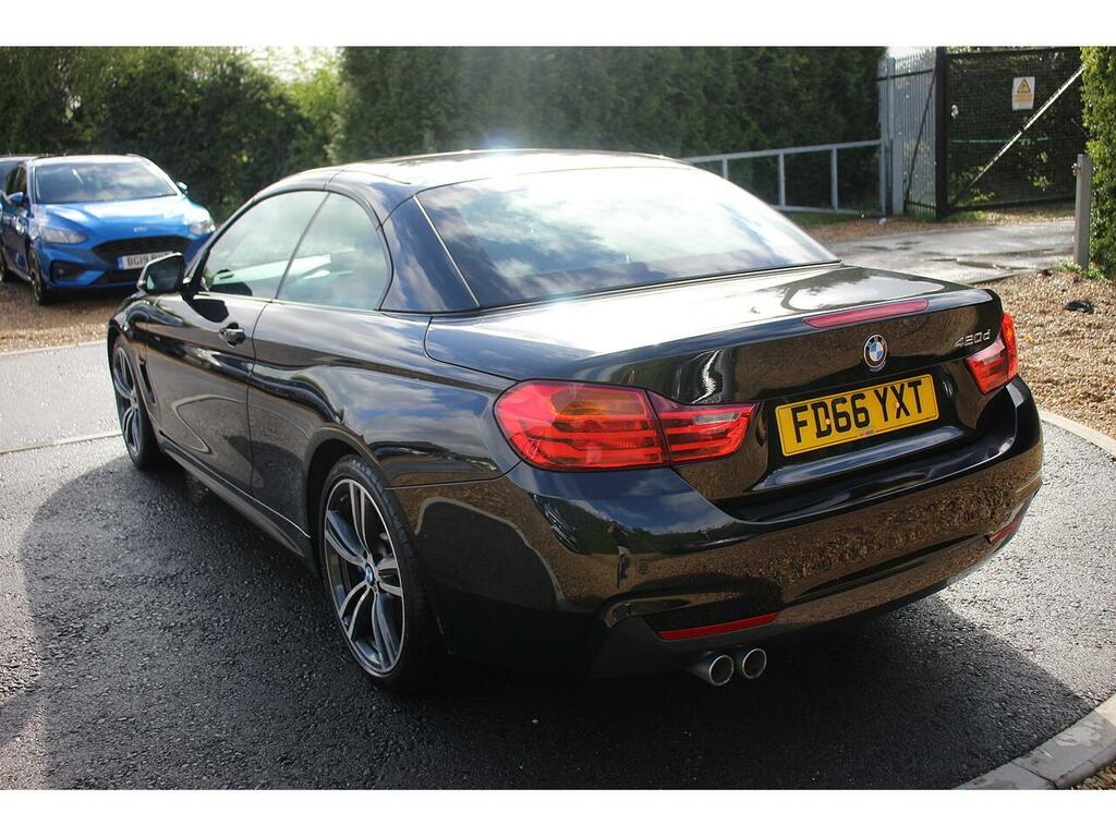 BMW 4 Series Convertible FD66YXT Blue #6
