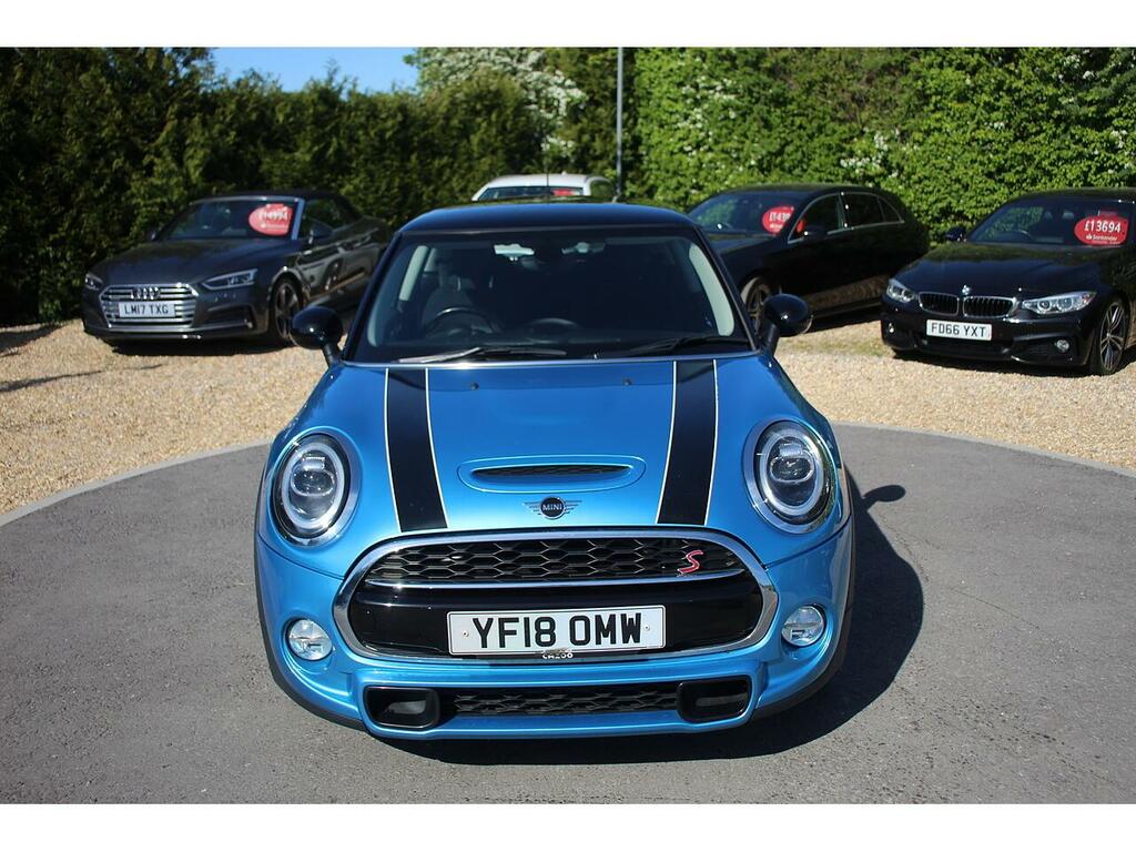 Mini Hatch Hatchback Blue