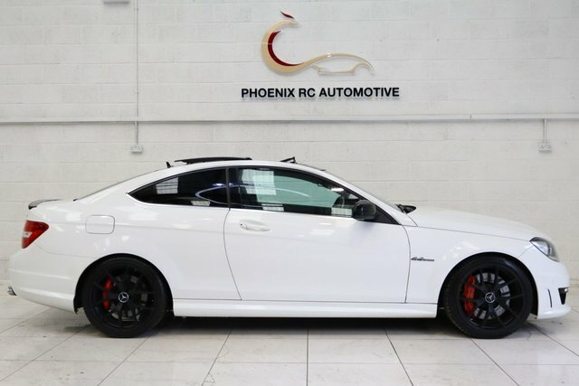 Mercedes-Benz C Class 6.3 C63 V8 Amg Edition 507 Coupe Spds M White #2
