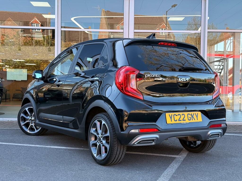 Kia Picanto 1.0 Dpi X-line S Hatchback Amt Euro 6 YC22GKY Black #3