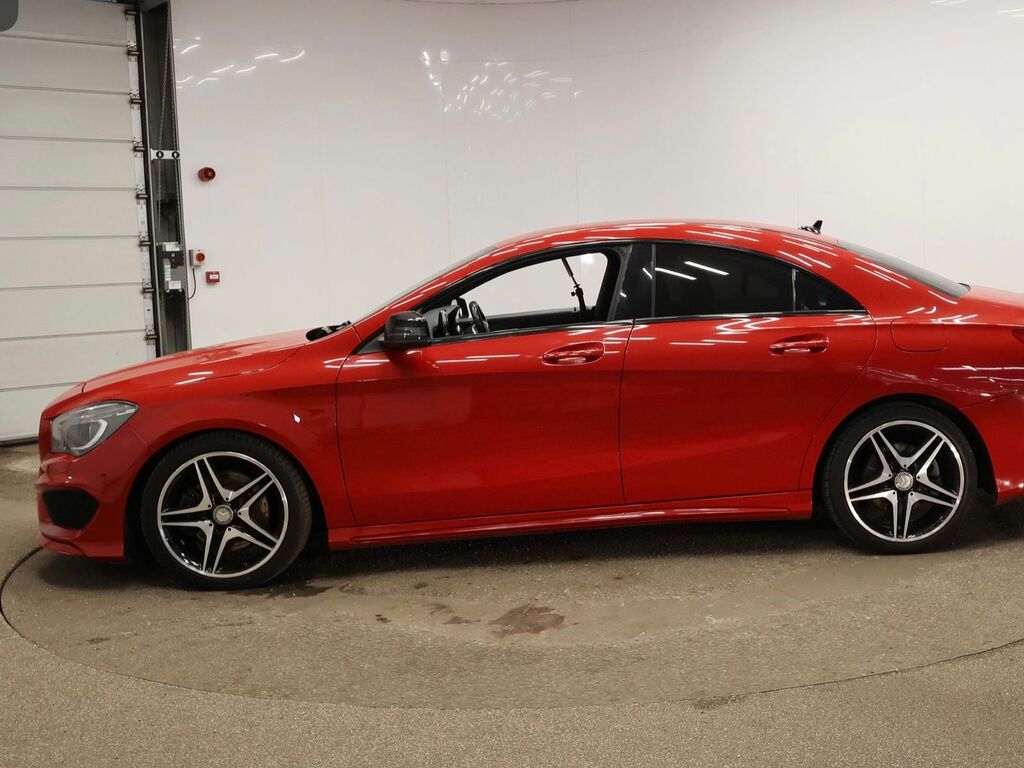 Mercedes-Benz CLA Class 2.1 Cla220 Cdi Amg Sport Coupe 7G-dct E Red #4