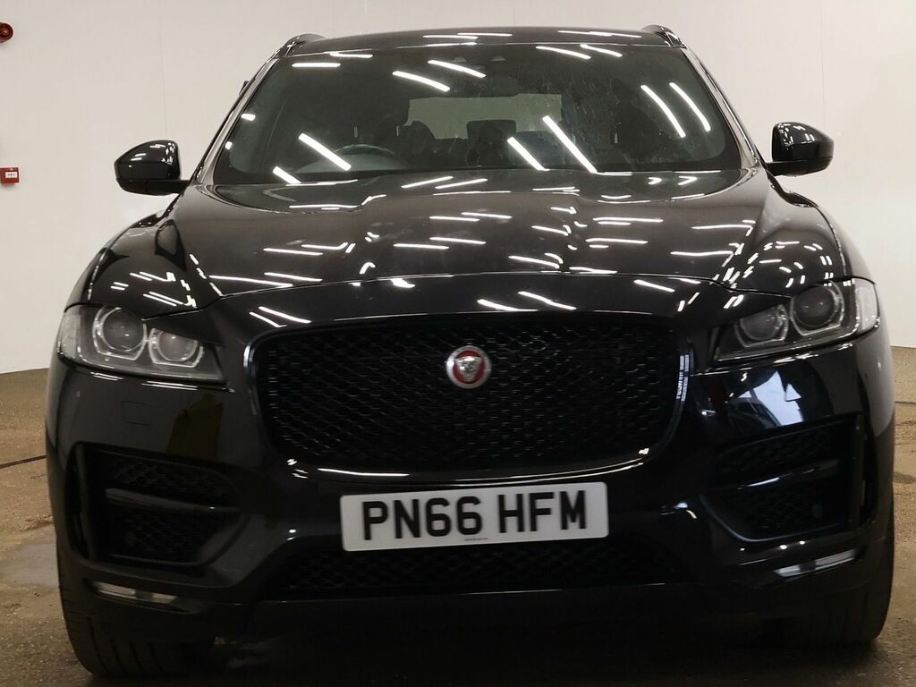 Jaguar F-Pace 2.0 D180 R-sport Suv Awd Euro 6 S PN66HFM Black #2