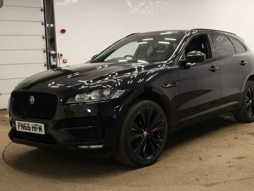 Jaguar F-Pace 2.0 D180 R-sport Suv Awd Euro 6 S PN66HFM Black #3