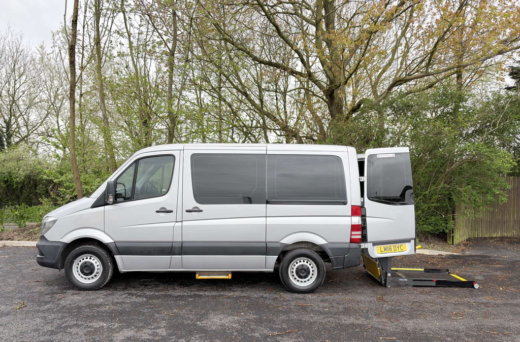 Mercedes-Benz Sprinter Driver Transfer Wheelchair Accessible Vehicle Wa 