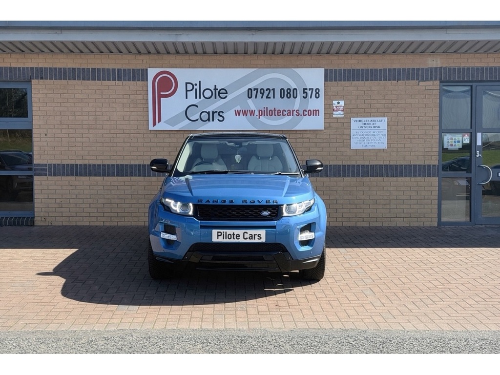 Land Rover Range Rover Evoque Sd4 Dynamic R3GFK Blue #2