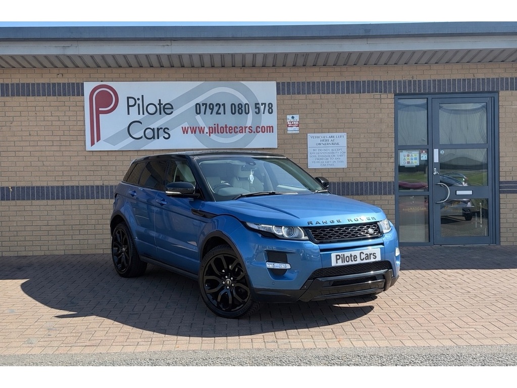 Land Rover Range Rover Evoque Sd4 Dynamic Blue