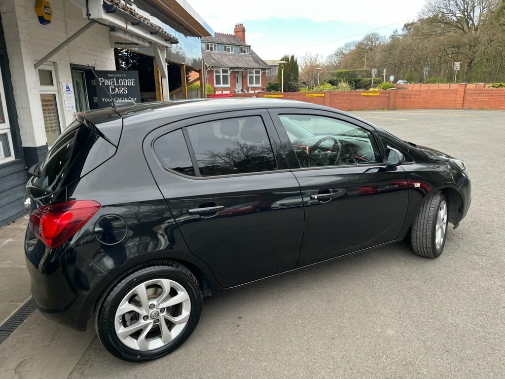 Vauxhall Corsa 1.4L Sri Nav MA68YBX Black #5