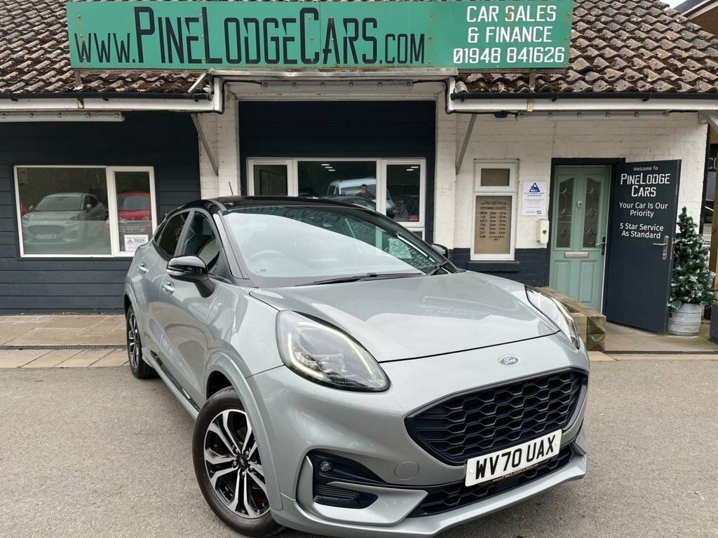 Ford Puma 1L St-line Silver