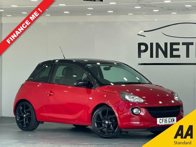 Vauxhall Adam 1.2I Ecoflex Energised Hatchback Red