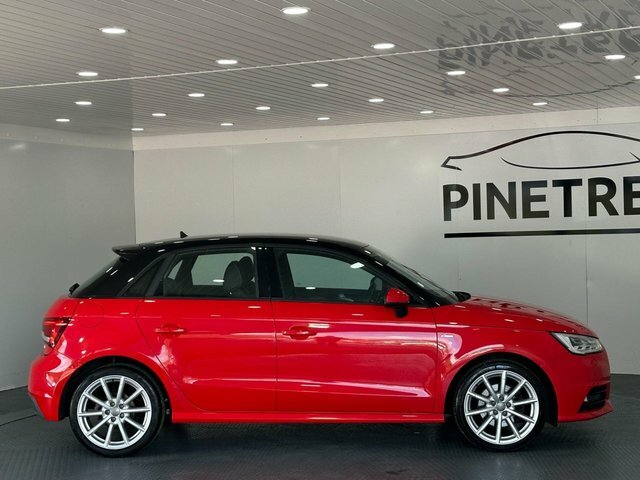 Audi A1 1.4 Tfsi S Line Sportback Euro 6 CF68NTX Red #4