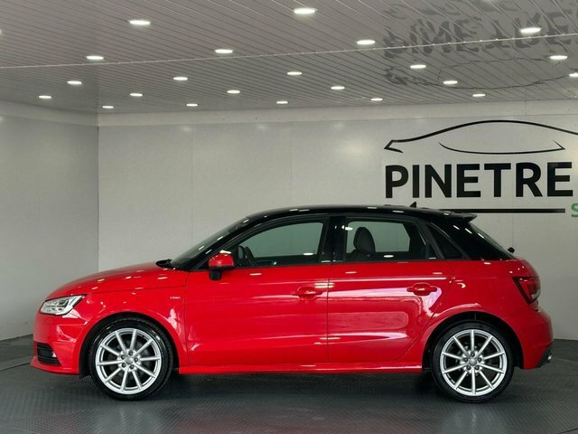 Audi A1 1.4 Tfsi S Line Sportback Euro 6 CF68NTX Red #3