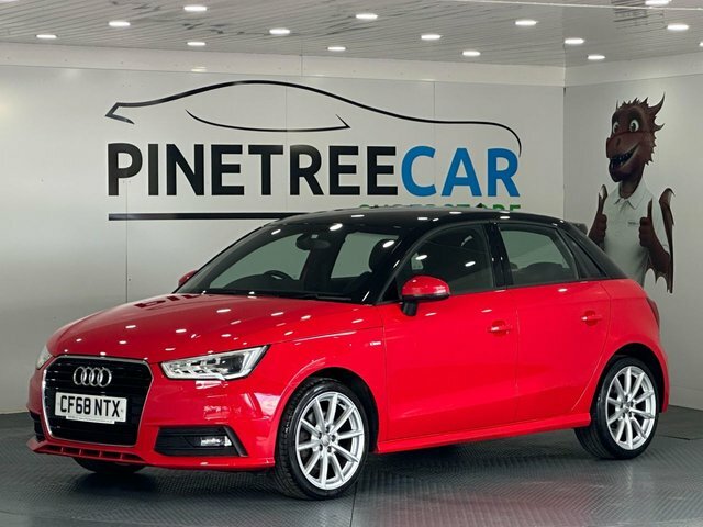 Audi A1 1.4 Tfsi S Line Sportback Euro 6 CF68NTX Red #2