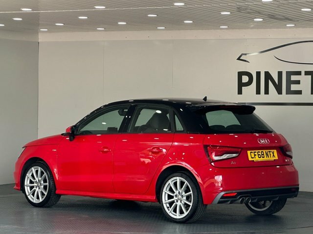 Audi A1 1.4 Tfsi S Line Sportback Euro 6 CF68NTX Red #5