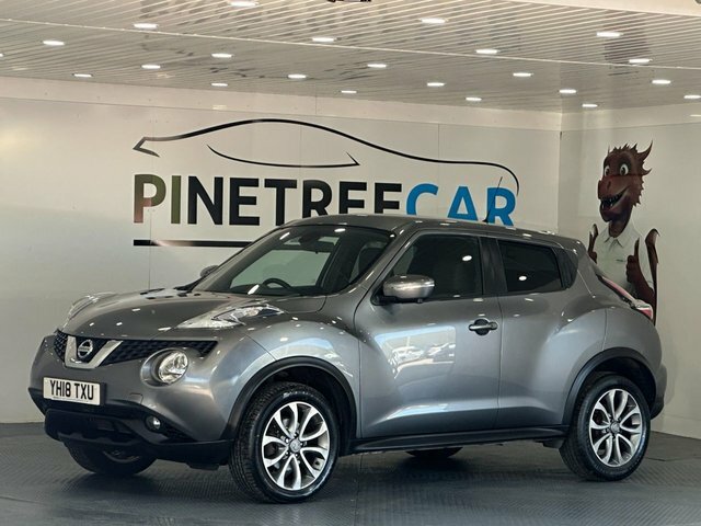 Nissan Juke 1.5 Dci Tekna Suv Euro 6 S S YH18TXU Grey #3