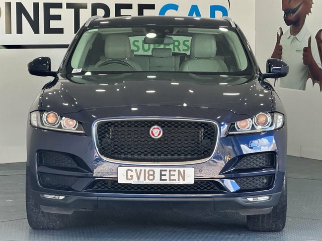 Jaguar F-Pace 2.0 D180 Portfolio Suv Awd Euro 6 GV18EEN Blue #2