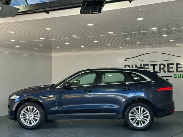 Jaguar F-Pace 2.0 D180 Portfolio Suv Awd Euro 6 GV18EEN Blue #4
