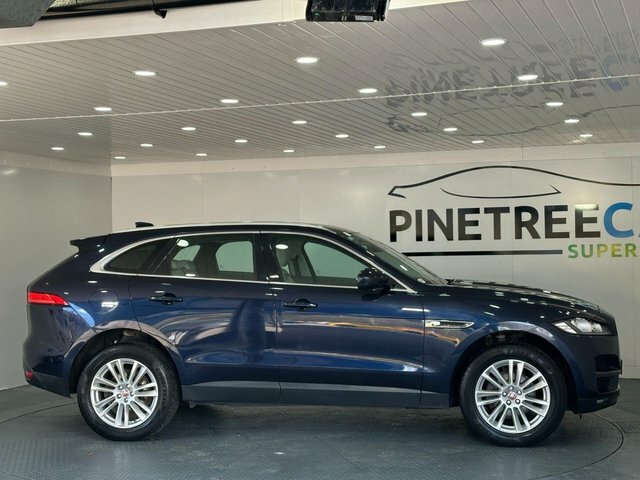 Jaguar F-Pace 2.0 D180 Portfolio Suv Awd Euro 6 GV18EEN Blue #5