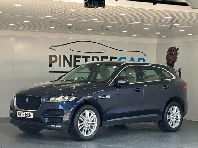 Jaguar F-Pace 2.0 D180 Portfolio Suv Awd Euro 6 GV18EEN Blue #3