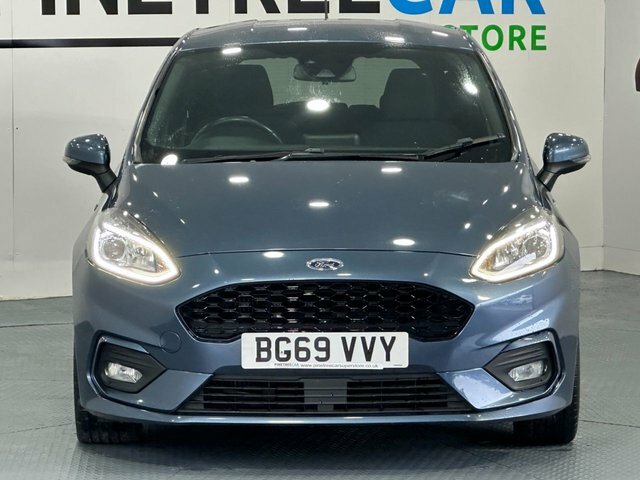 Ford Fiesta 1.0T Ecoboost Gpf St-line Hatchback Man BG69VVY Blue #2
