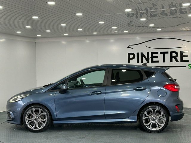 Ford Fiesta 1.0T Ecoboost Gpf St-line Hatchback Man BG69VVY Blue #4