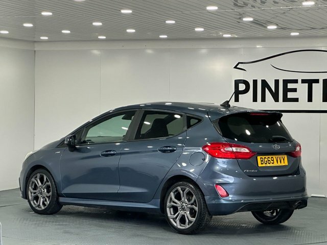 Ford Fiesta 1.0T Ecoboost Gpf St-line Hatchback Man BG69VVY Blue #6