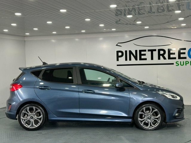 Ford Fiesta 1.0T Ecoboost Gpf St-line Hatchback Man BG69VVY Blue #5
