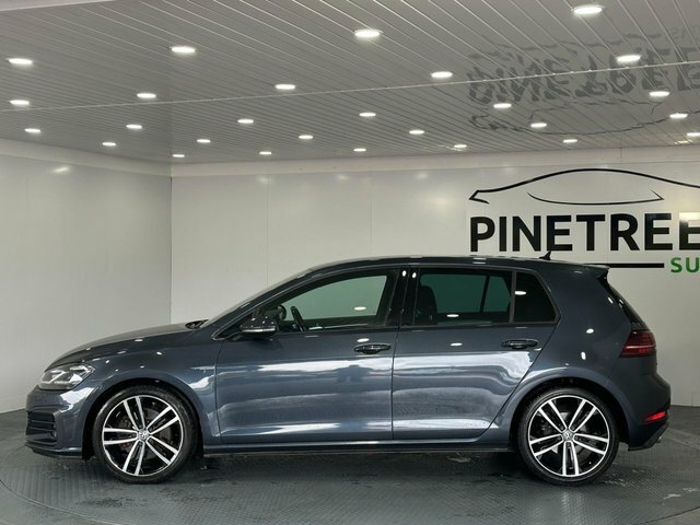 Volkswagen Golf 2.0 Tdi Gtd Hatchback Dsg Euro 6 S S MX18TKK Blue #3