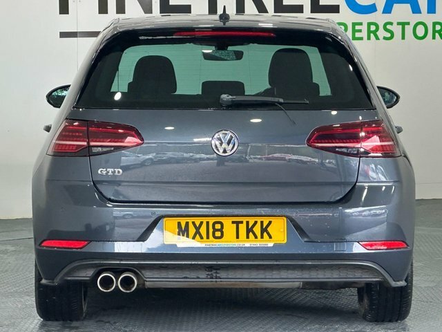 Volkswagen Golf 2.0 Tdi Gtd Hatchback Dsg Euro 6 S S MX18TKK Blue #6