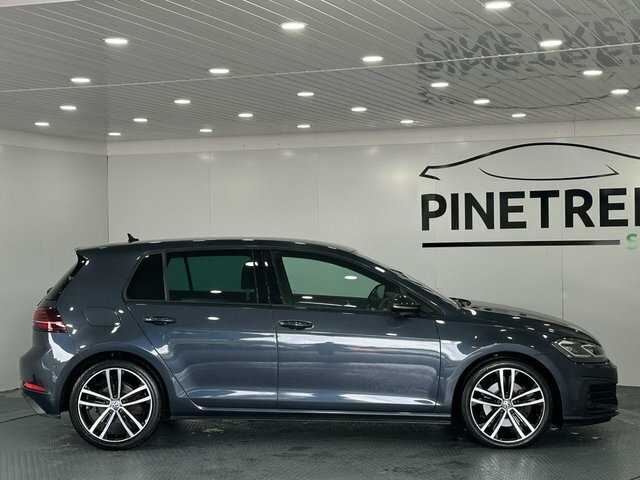 Volkswagen Golf 2.0 Tdi Gtd Hatchback Dsg Euro 6 S S MX18TKK Blue #4