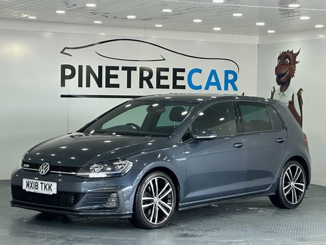 Volkswagen Golf 2.0 Tdi Gtd Hatchback Dsg Euro 6 S S MX18TKK Blue #2