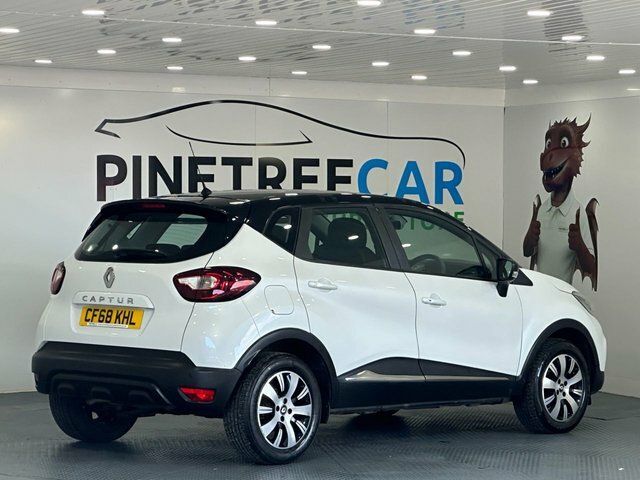 Renault Captur 0.9 Tce Energy Play Suv Euro 6 CF68KHL White #6